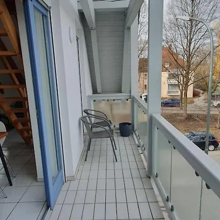 Galerie~wohnung, Kueche & Balkon Apartment *