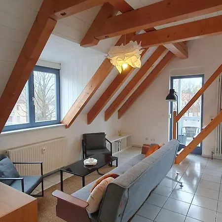 Galerie~wohnung, Kueche & Balkon Apartment Dachau